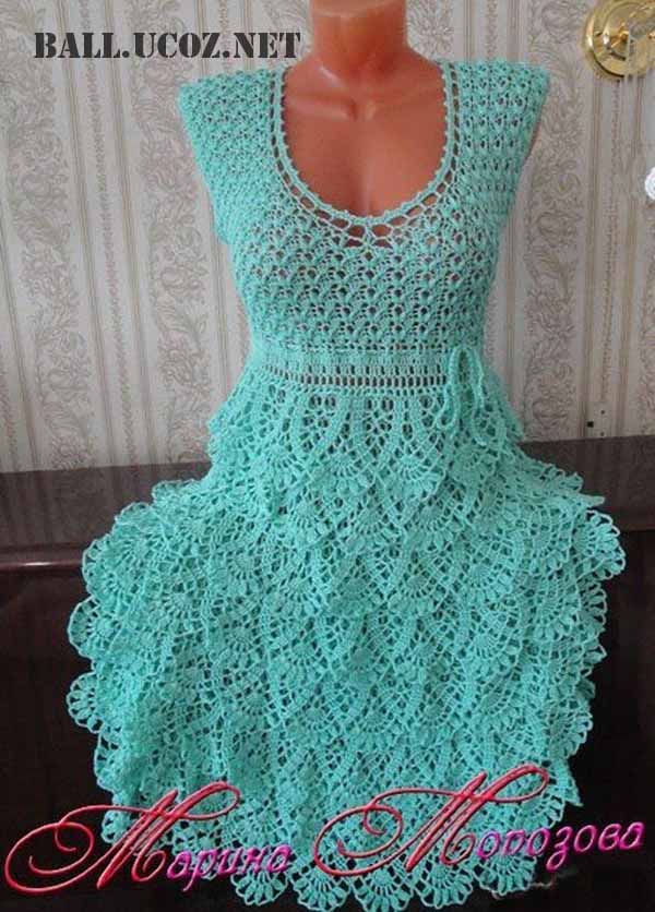 Платье-туника с поясом